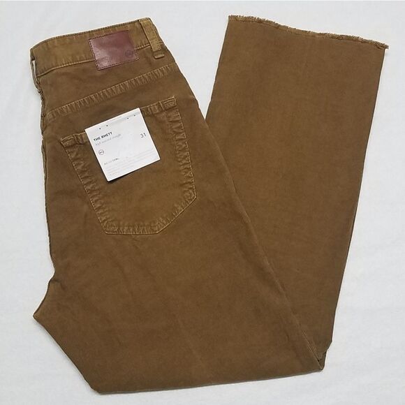 AG the rhett corduroy cropped jeans - Picture 3 of 14